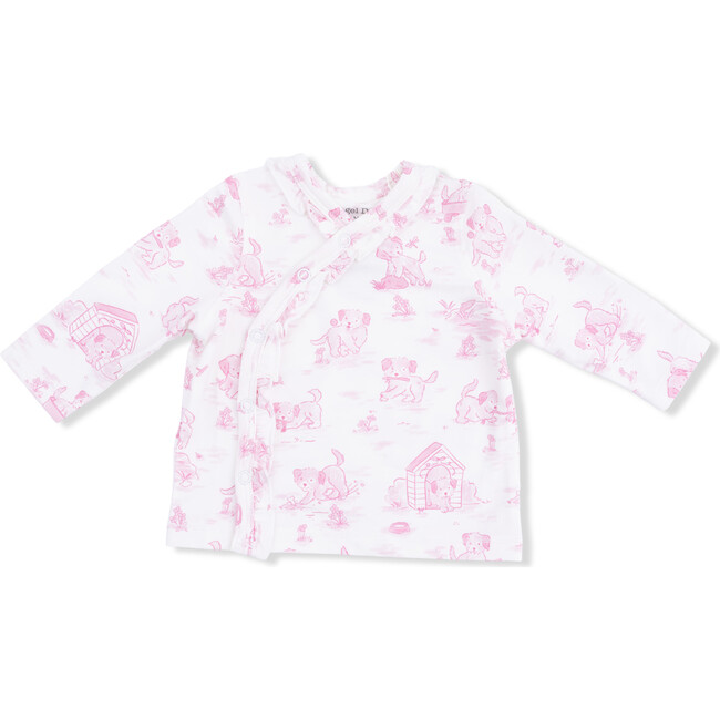 Puppy Toile Pink, Take Me Home Set with Convertible Pant - Mixed Apparel Set - 3