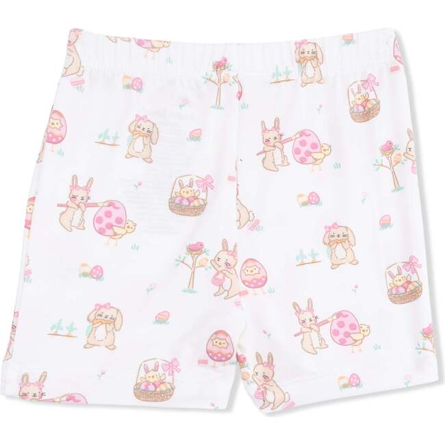 Easter Egg Hunt Pink, Loungewear Short Set - Mixed Apparel Set - 4