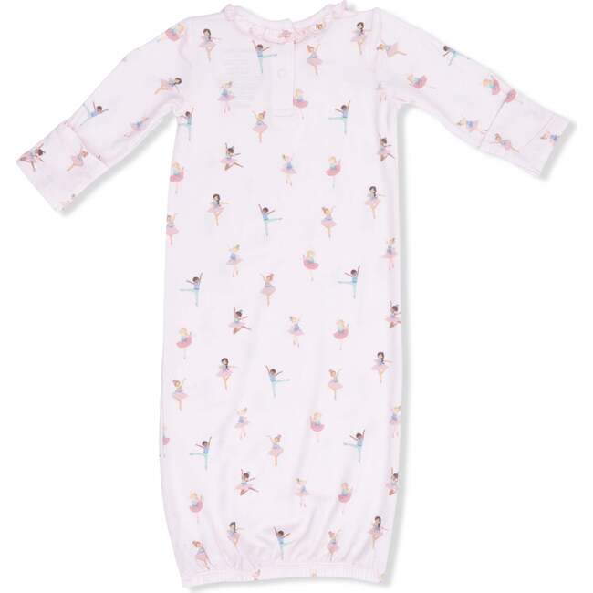 Petite Ballet , Kimono Gown & Ruffle Knotted Hat