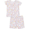 Sarah Floral, Loungewear Short Set - Mixed Apparel Set - 1 - thumbnail