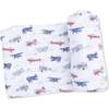Vintage Planes, Swaddle Blanket - Swaddles - 1 - thumbnail