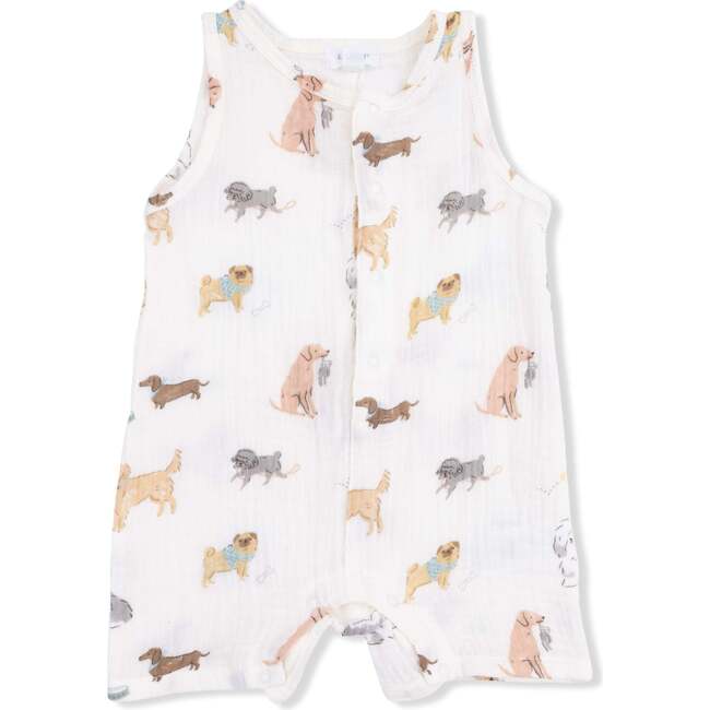 Awesome Dogs, Sleeveless Shortie Romper