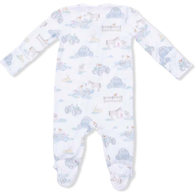 Farm Animal Party, 2 Way Zipper Footie - Footie Pajamas - 3