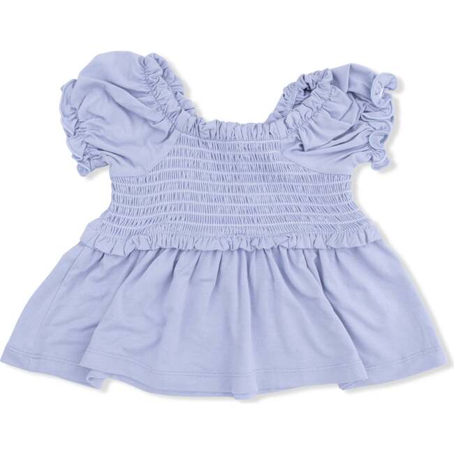 Dusty Plaid, Smocked Blouse and Pant Set - Mixed Apparel Set - 4