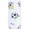 Soccer Balls Playing Soccer Blue , Swaddle Blanket - Swaddles - 2