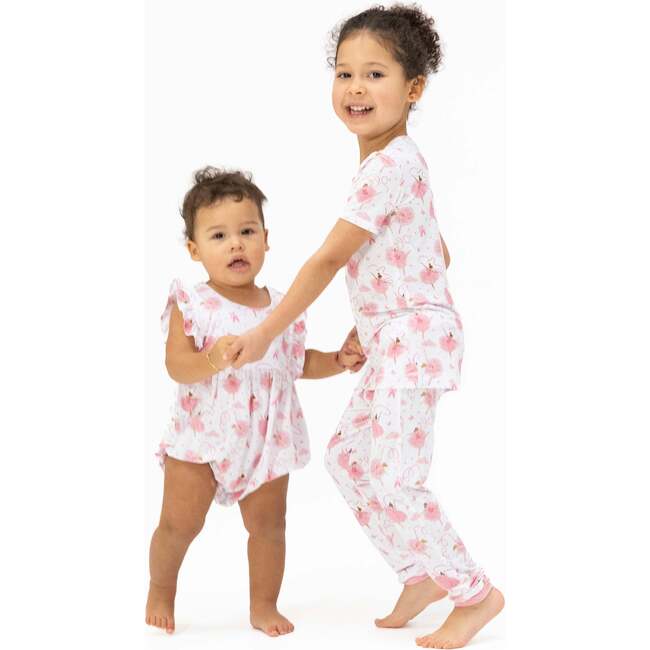 Ribbon Ballerinas, Ruffle Playsuit