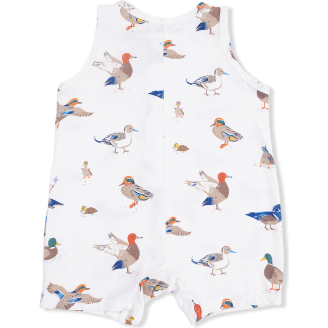Ducks, Sleeveless Shortie Romper