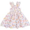 Citrus Floral , Smocked Sundress - Dresses - 2