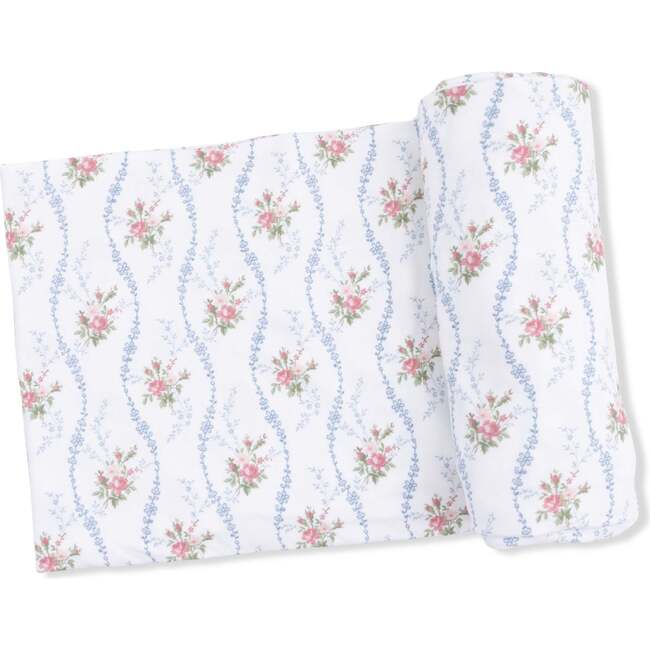 Heirloom Rose Stripe, Swaddle Blanket