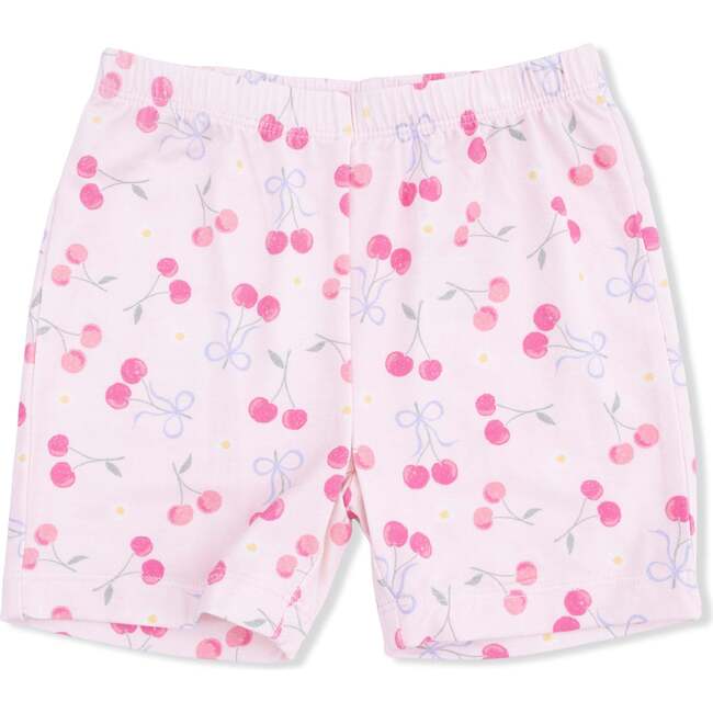 Sweet Bow Cherries, Loungewear Short Set - Mixed Apparel Set - 4