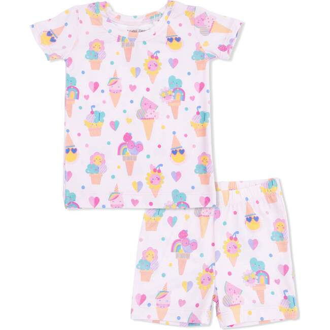 Ice Cream Fun Crew, Loungewear Short Set