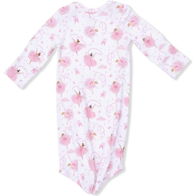 Ribbon Ballerinas, Knotted Gown and Ruffle Hat