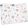 Cute Farm Animals Pink, Swaddle Blanket - Swaddles - 1 - thumbnail