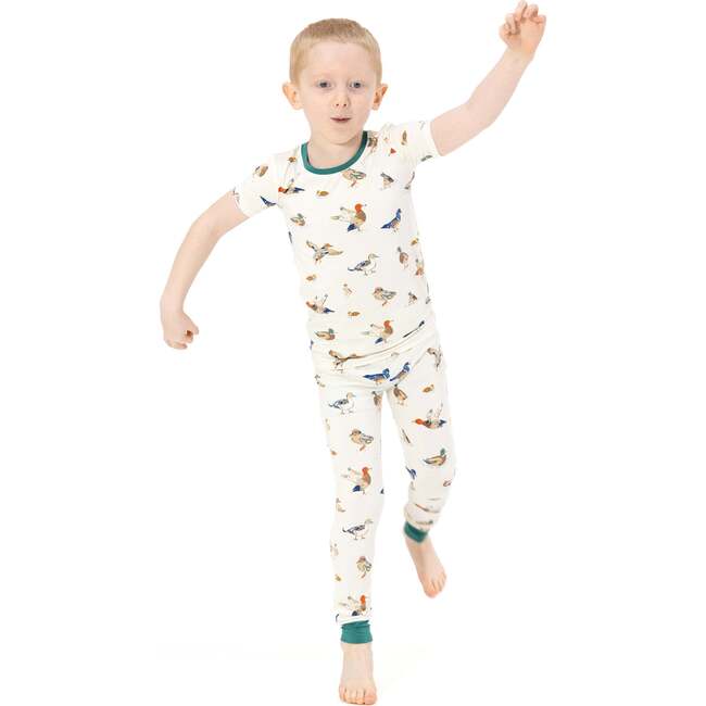 Ducks, Short Sleeve Loungewear Set