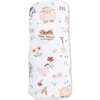 Cute Farm Animals Pink, Swaddle Blanket - Swaddles - 2