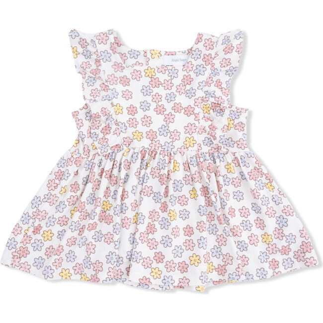 Sarah Floral, Ruffle Tank and Bike Short