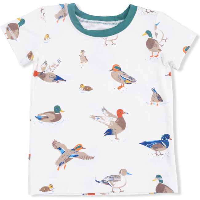 Ducks, Short Sleeve Loungewear Set