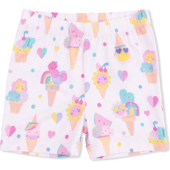 Ice Cream Fun Crew, Loungewear Short Set - Mixed Apparel Set - 3