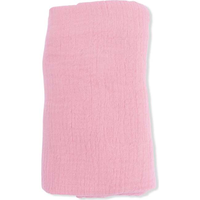 Solid Muslin Poignant Pink, Swaddle Blanket