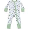 Crayon Alligators, Convertible Romper & Swaddle Blanket Set - Rompers - 3 - thumbnail