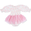 Cameo Ballet Shoes, Long Sleeve Smocked Bubble with Tutu - Dresses - 2