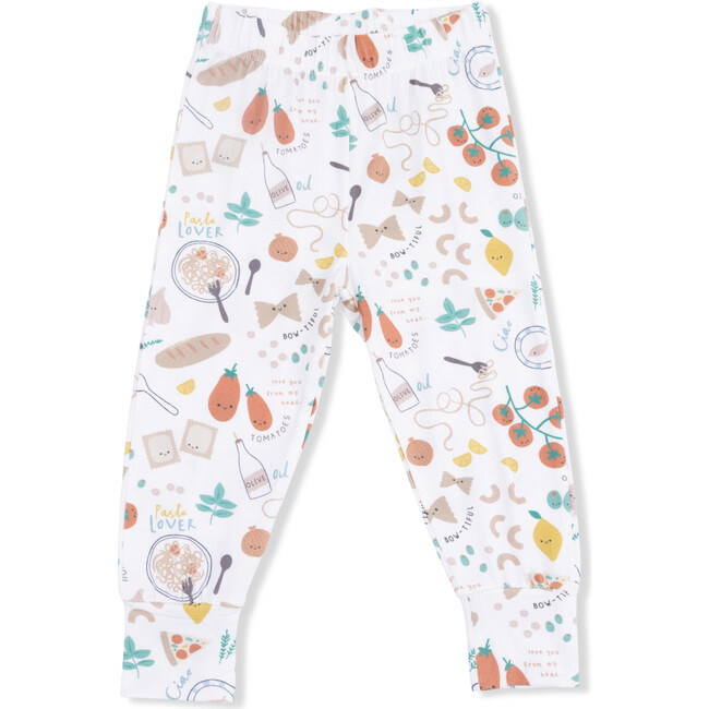 Pasta Lovers, Short Sleeve Loungewear Set - Mixed Apparel Set - 3