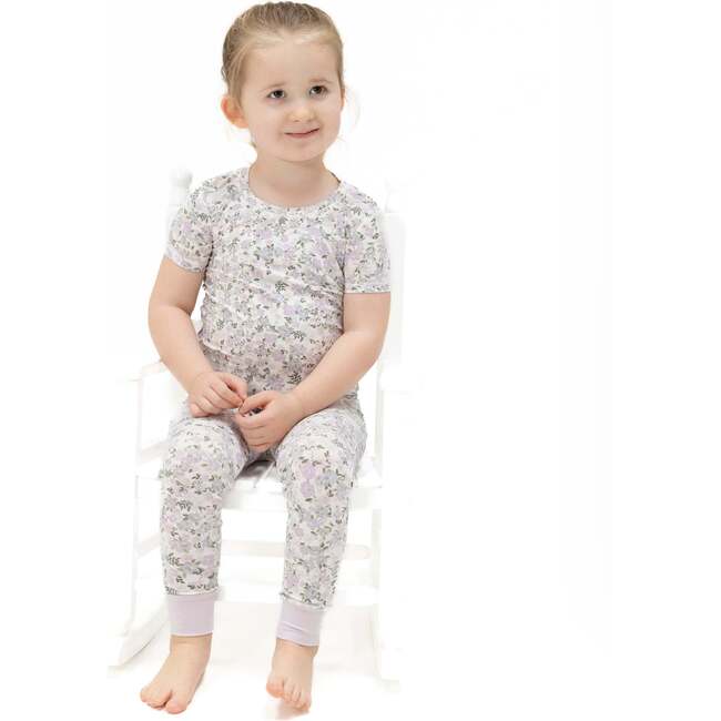 Shannon Floral, Short Sleeve Loungewear Set