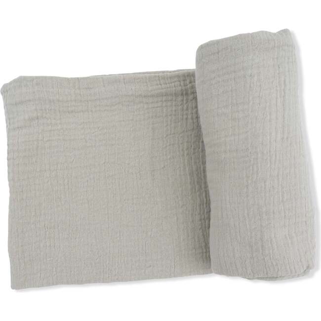 Solid Muslin Desert Green, Swaddle Blanket