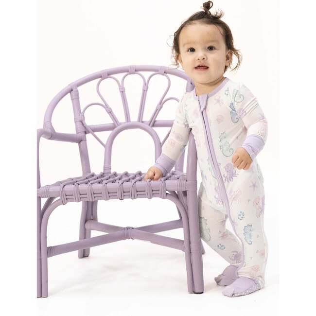 Floral Sea Creatures, Convertible Romper