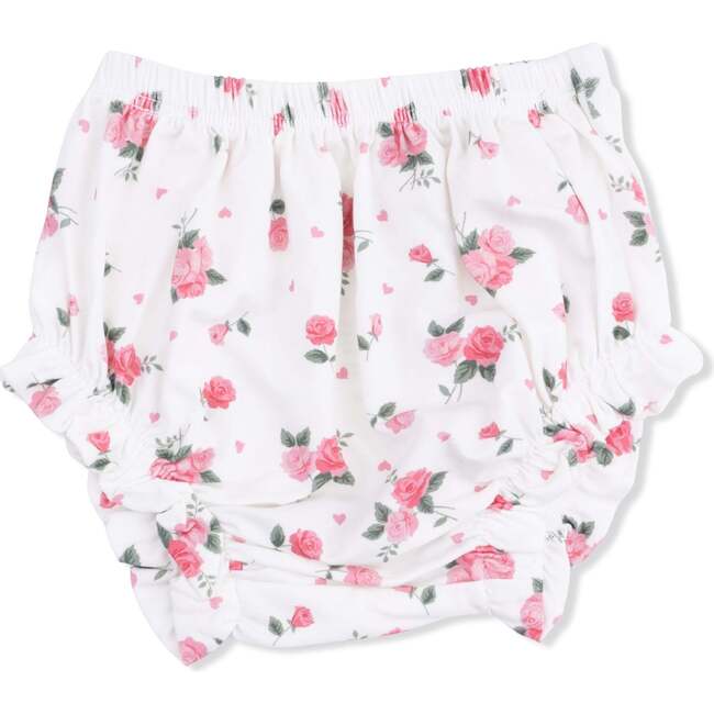 Pink Rosettes, Smocked Dress Set - Dresses - 4