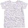 Shannon Floral, Short Sleeve Loungewear Set - Mixed Apparel Set - 2