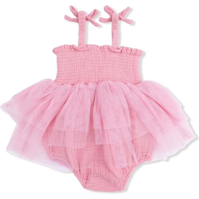 Solid Muslin Poignant Pink, Tutu Bubble