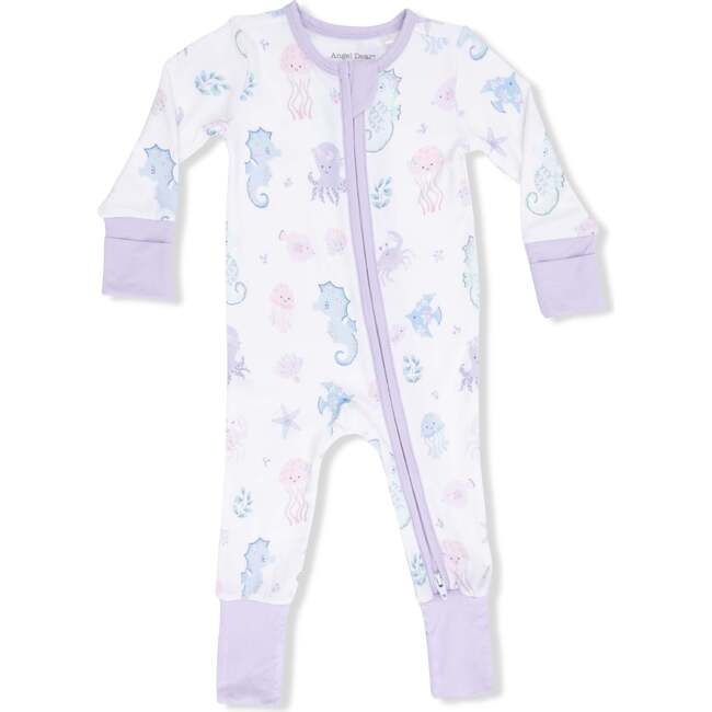 Floral Sea Creatures, Convertible Romper