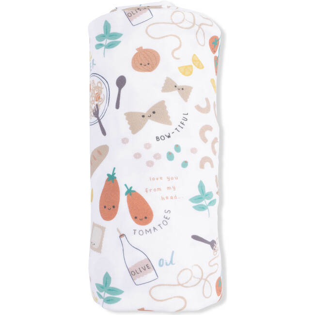 Pasta Lovers, Swaddle Blanket