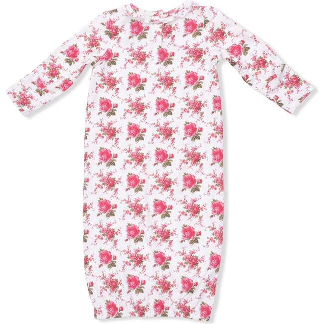 Elegant Roses, Kimono Gown & Knot Headband