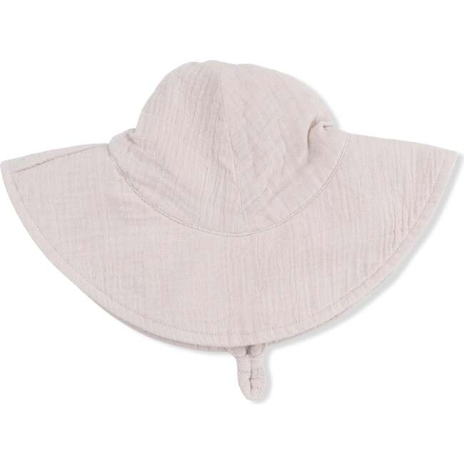 Solid Muslin French Oak, Wide Brim Sun Hat