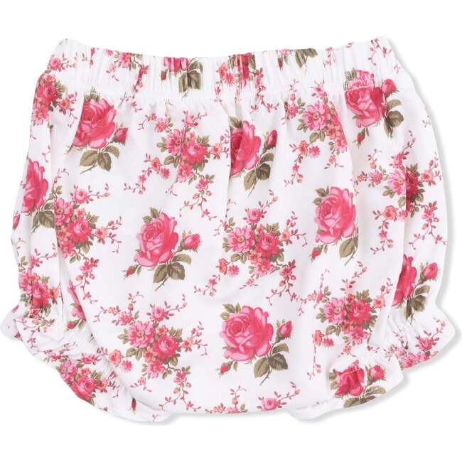 Elegant Roses, Ruffle Top and Bloomer - Mixed Apparel Set - 3