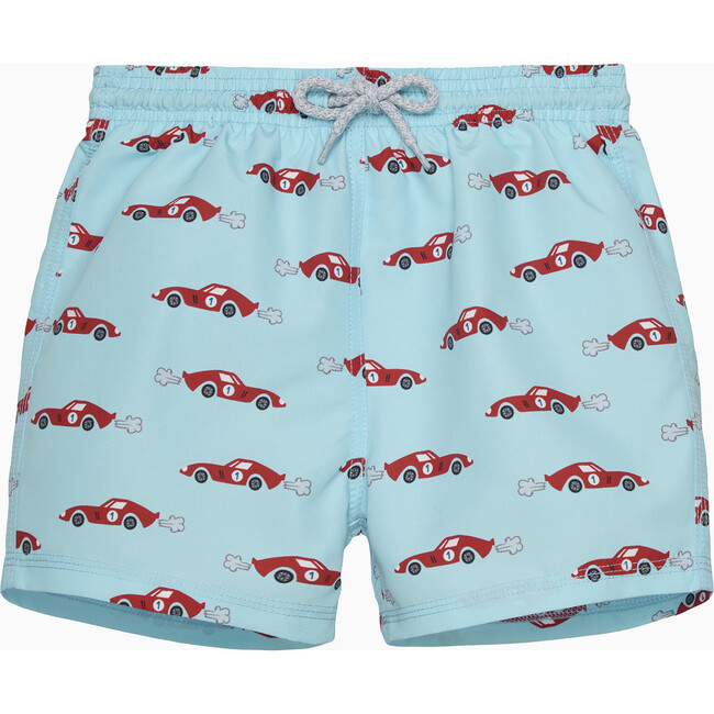 SEBASTIAN CAR SWIMSHORT, BLUE