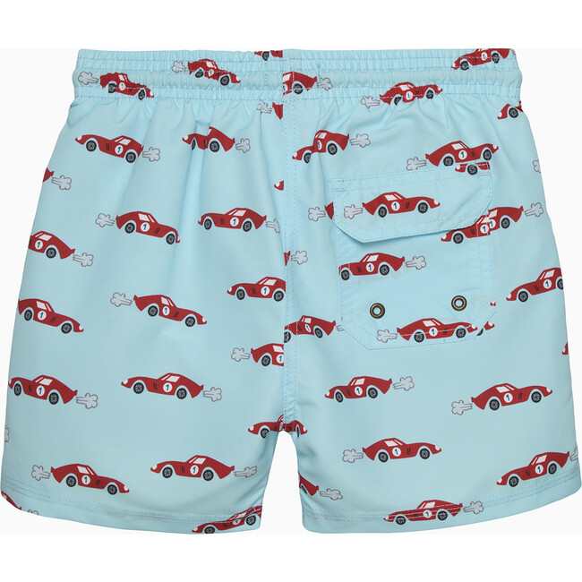 SEBASTIAN CAR SWIMSHORT, BLUE
