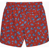 DADDY & ME FISH SWIMSHORT, RED - Swim Trunks - 2