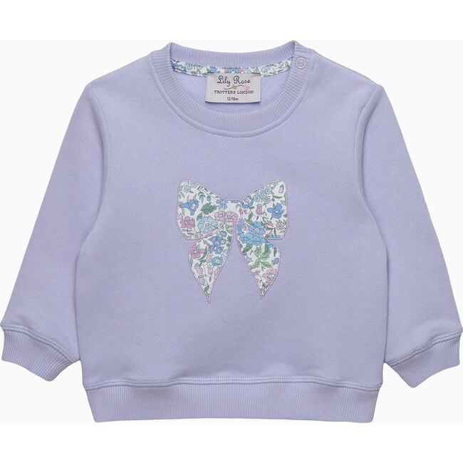 BABY EMMA & AMELIA BOW SWEATSHIRT