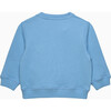 BABY HERE COMES TROUBLE SWEATSHIRT, BLUE - Sweaters - 2