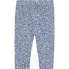BABY BLUE DITSY FLORAL LEGGINGS - Leggings - 2