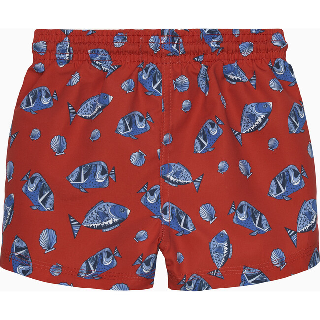 BABY FISH SWIMSHORT, RED