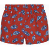 BABY FISH SWIMSHORT, RED - Swim Trunks - 2