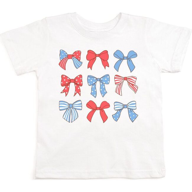 Patriotic Cutie Short Sleeve T-Shirt, White
