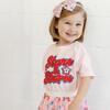 Stars and Stripes Patch Short Sleeve T-Shirt, Ballet - T-Shirts - 3