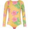 HIBISCUS AMARILLO - SUN LONGSLEEVE - One Pieces - 1 - thumbnail