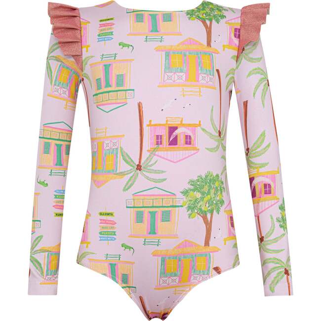 CASITAS ISLEÑAS ROSADO - WINGS LONGSLEEVE