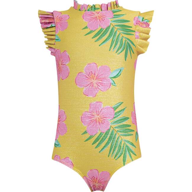 HIBISCUS AMARILLO SHINE - ALISSON ONE PIECE